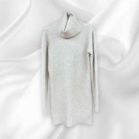 Maglione over collo alto donna