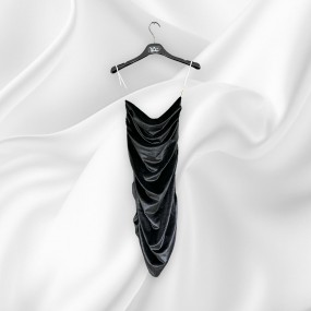 Vestito Velluto brillantini