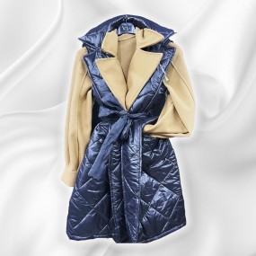 Cappottino con gilet termico