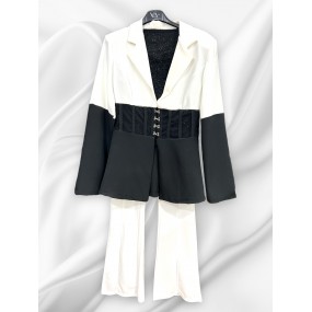 Coordinato blazer corpetto...