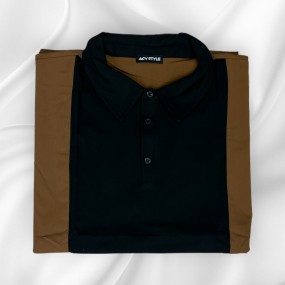 Polo bicolore