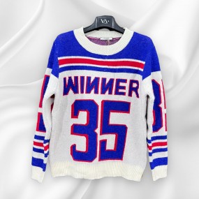Pullover stile Rugby