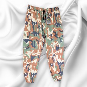 Pantalone cargo mimetico