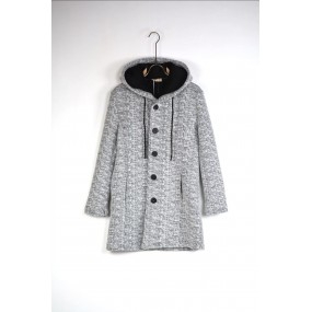 Cappotto con cappuccio