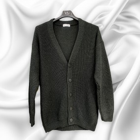 Cardigan lana uomo